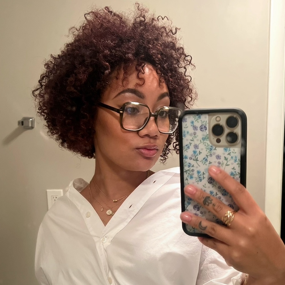 Stylish Green Square Glasses